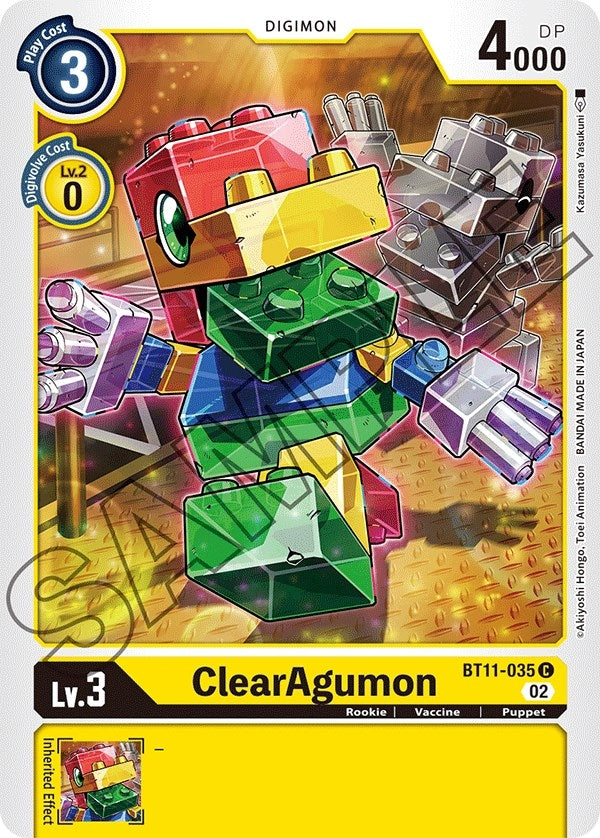 Image for ClearAgumon - Digimon Card Game