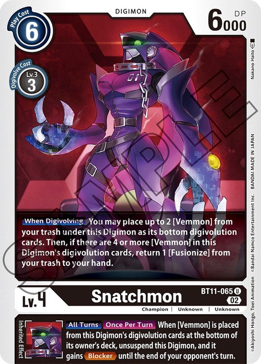 Image for Snatchmon - Digimon Card Game
