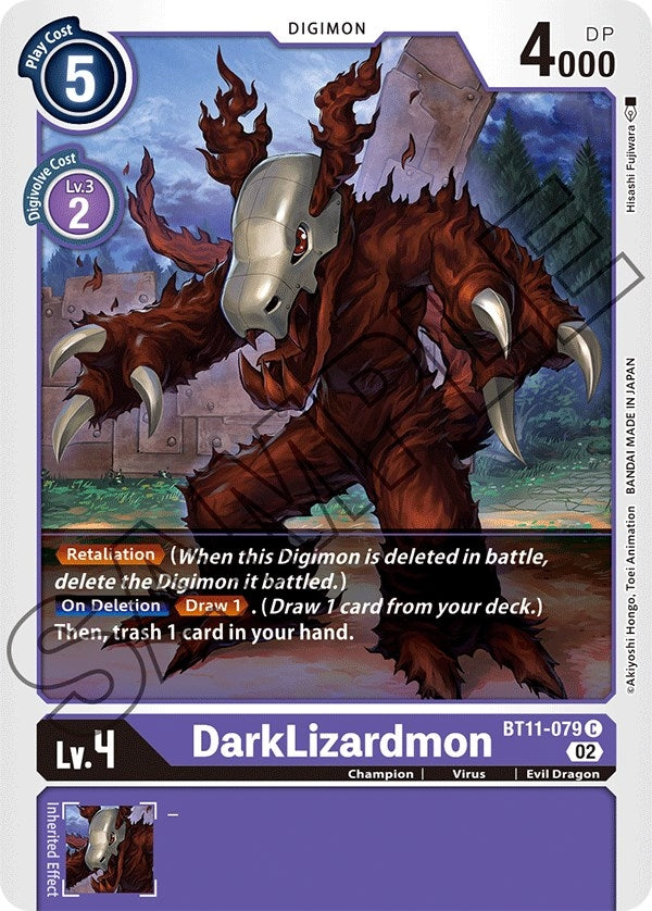 Image for DarkLizardmon - Digimon Card Game