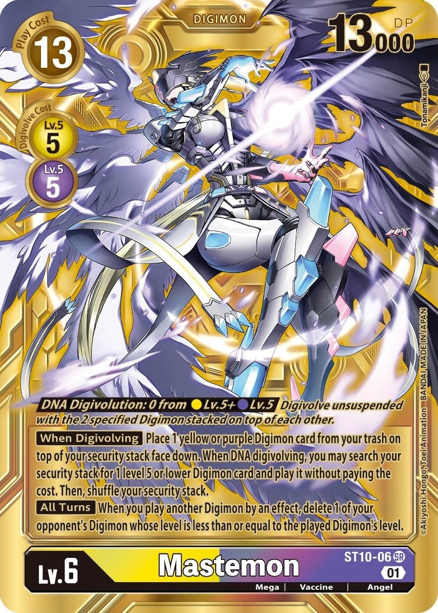 Image for Mastemon (Alternate Art) - Digimon Card Game
