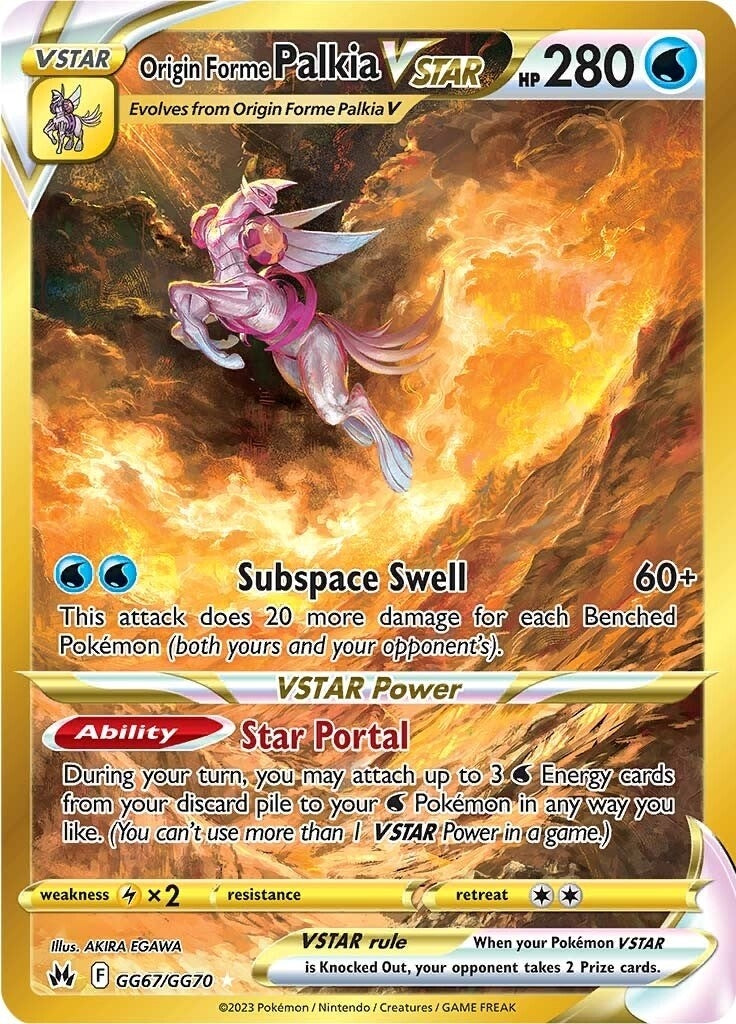 Image for Origin Forme Palkia VSTAR (Secret) - Pokemon