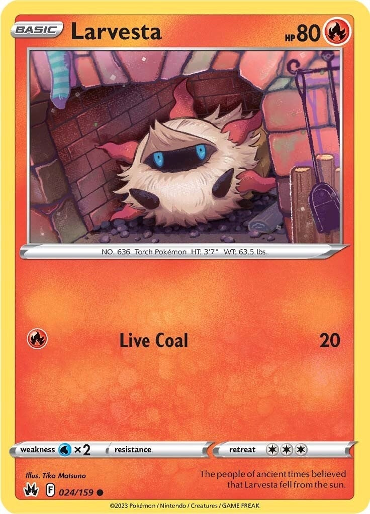Image for Larvesta - Pokemon