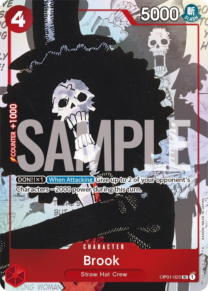 Image for Brook - OP01-022 (Alternate Art) - One Piece Card Game