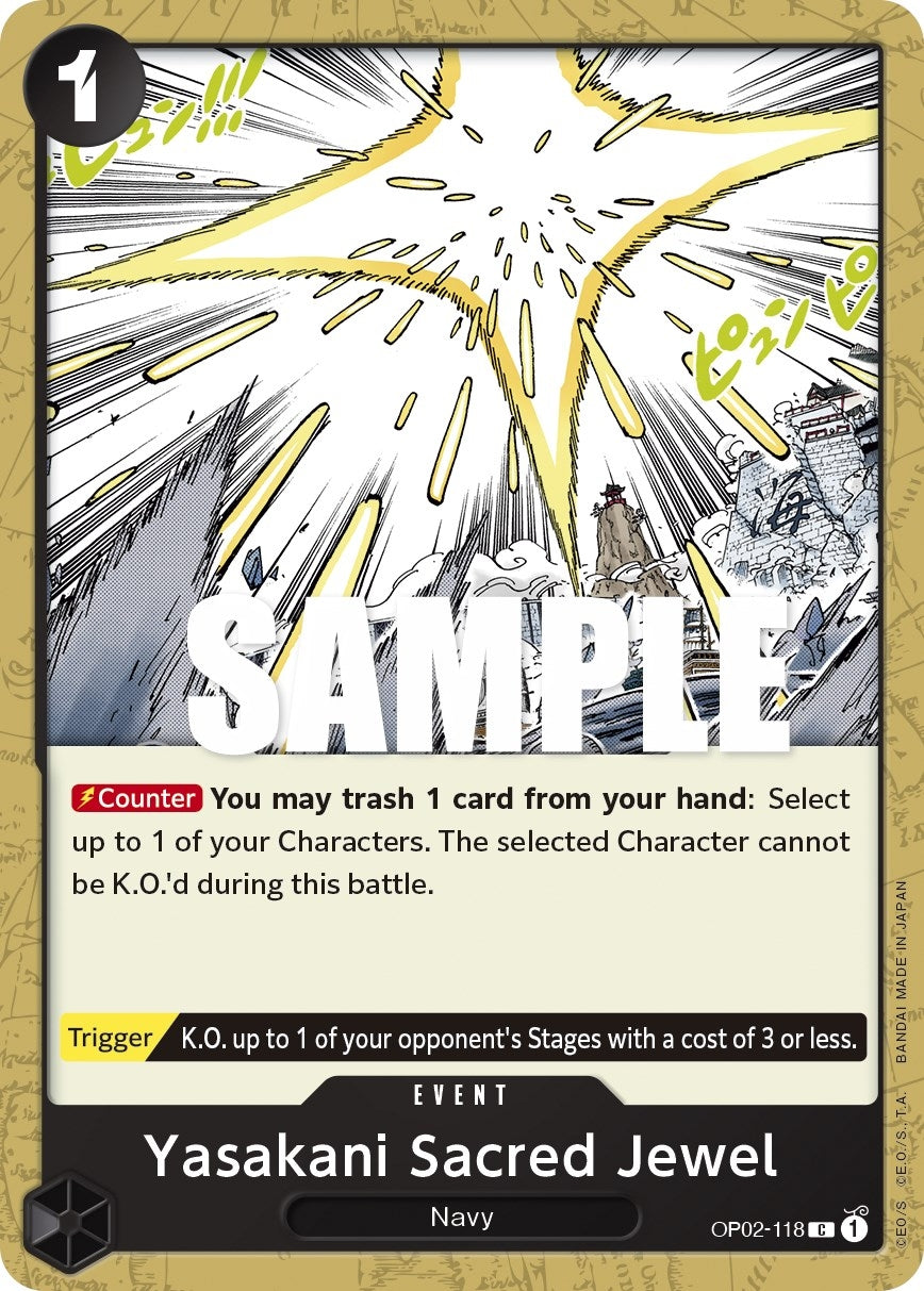 Image for Yasakani Sacred Jewel - One Piece Card Game