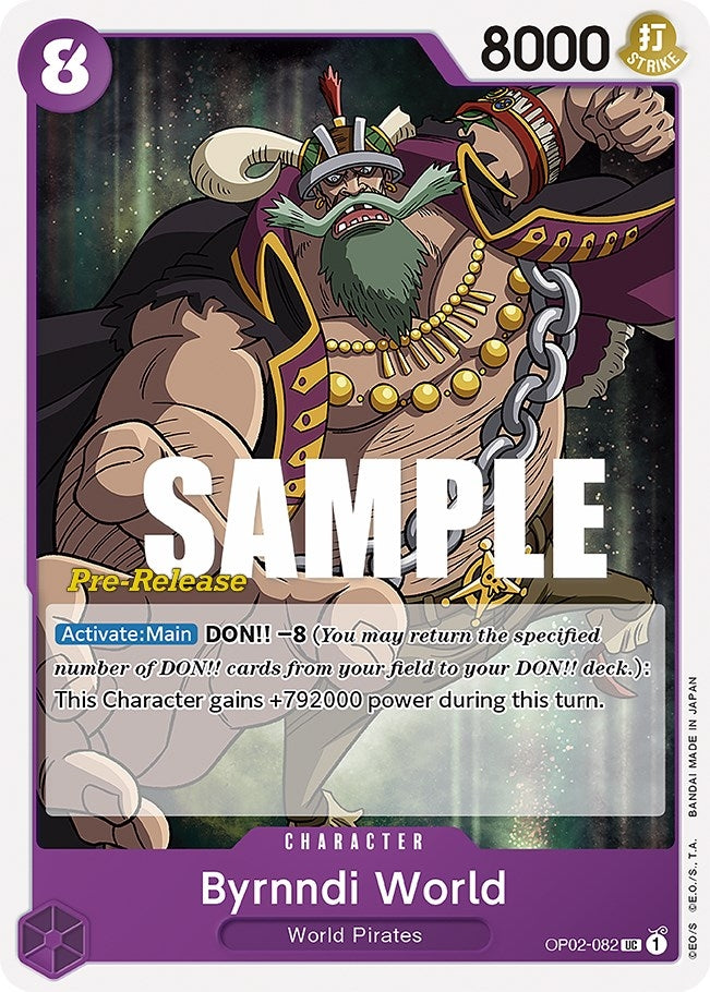 Image for Byrnndi World - One Piece Card Game