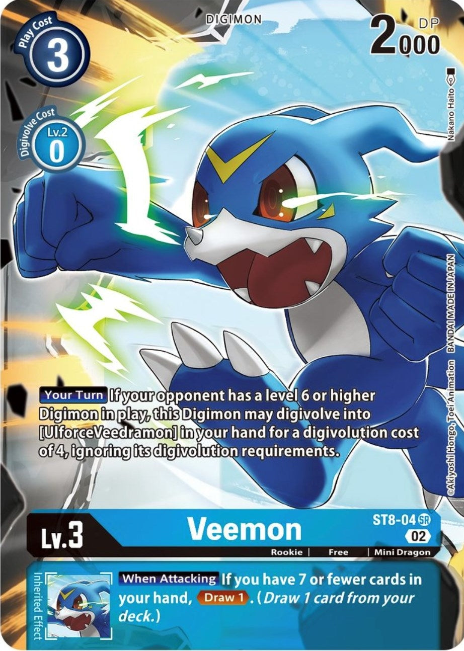 Image for Veemon (Alternate Art) - Digimon Card Game