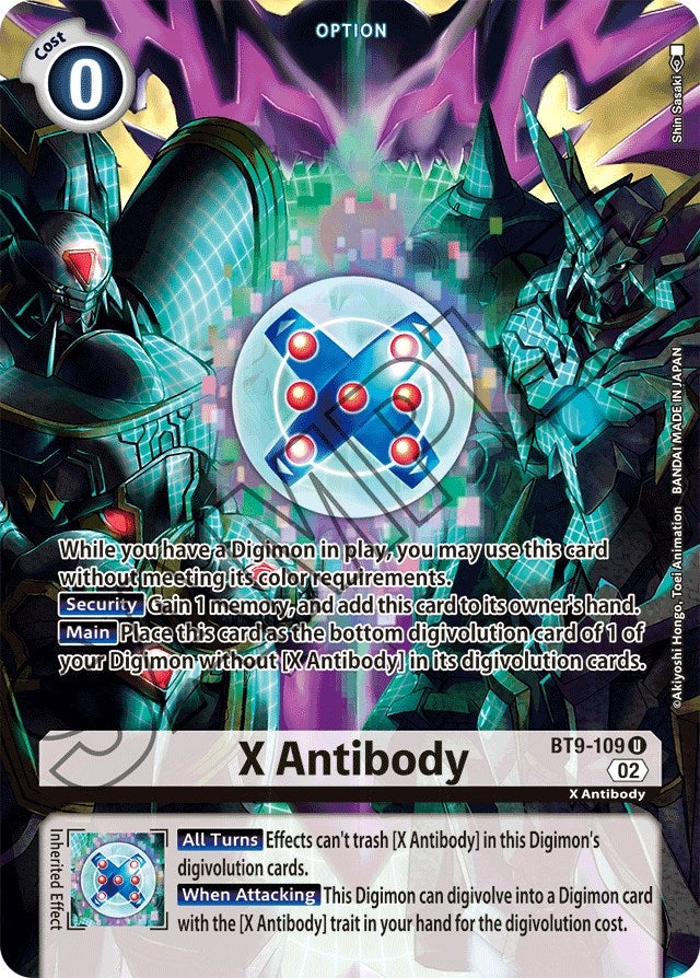 Image for X Antibody (Alternate Art) - Digimon Card Game
