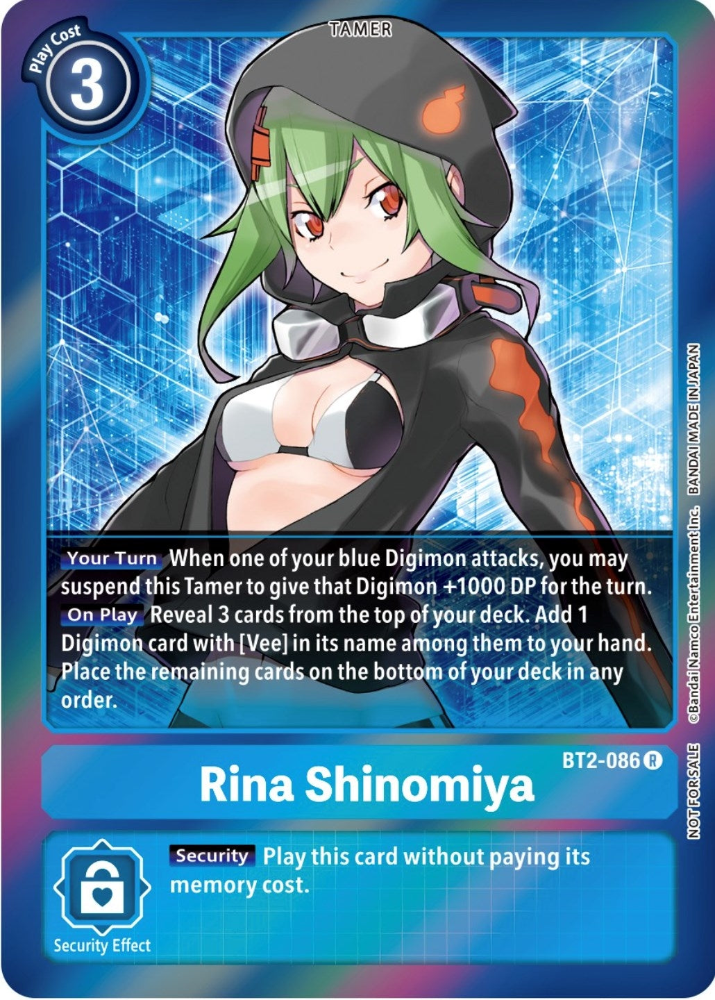 Image for Rina Shinomiya (Event Pack 4) - Digimon Card Game