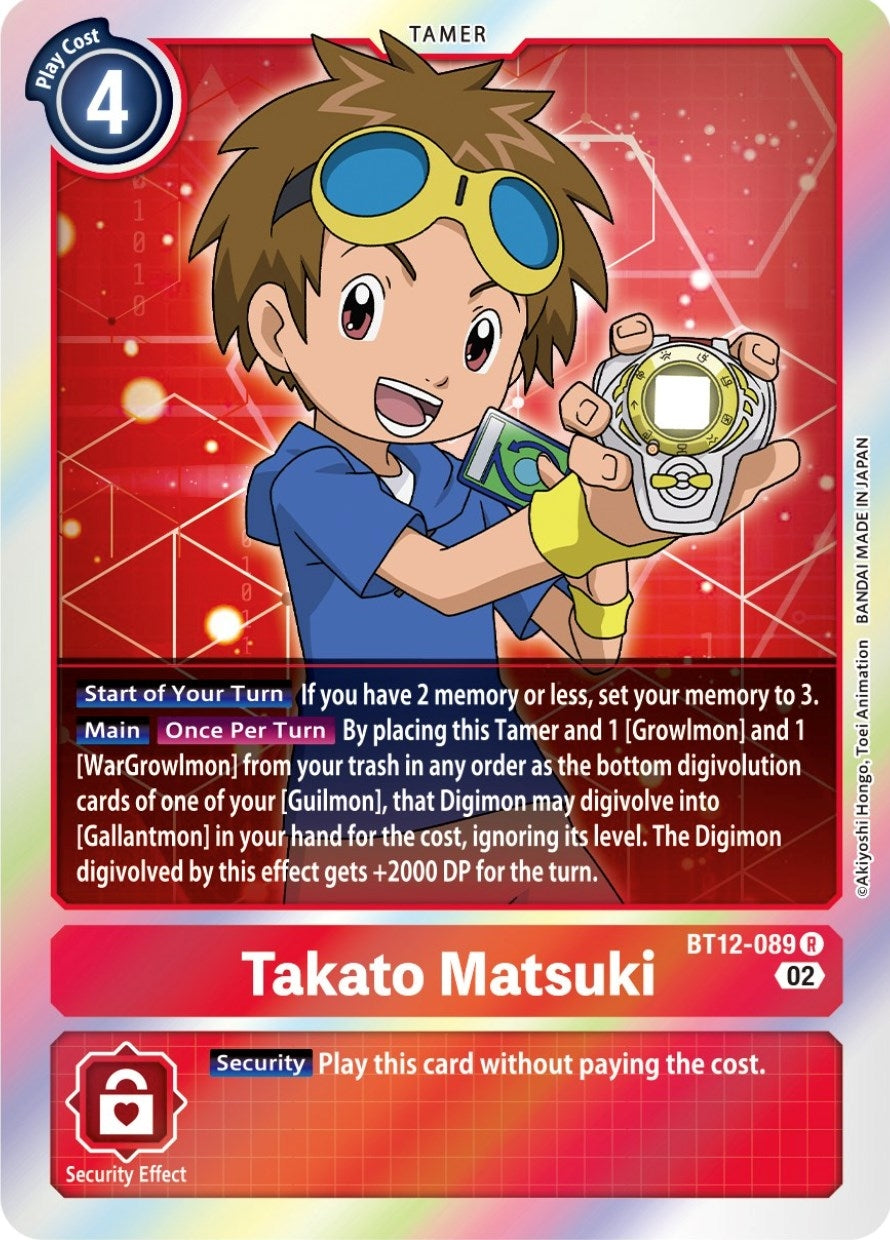 Image for Takato Matsuki - Digimon Card Game