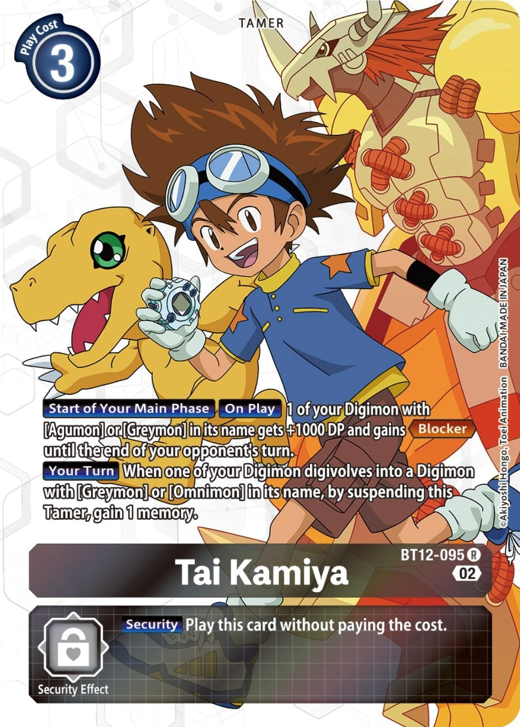 Image for Tai Kamiya (Alternate Art) - Digimon Card Game