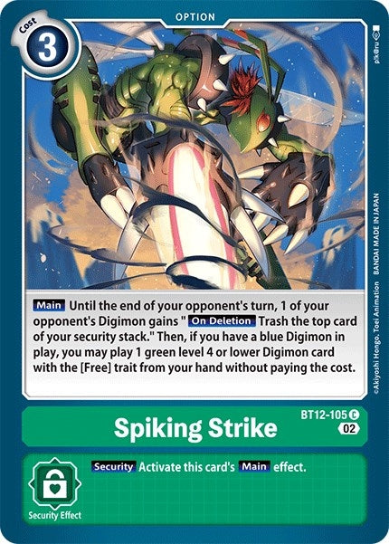 Image for Spiking Strike - Digimon Card Game