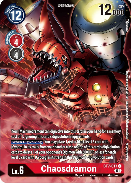 Image for Chaosdramon (Winner Pack Across Time) - Digimon Card Game