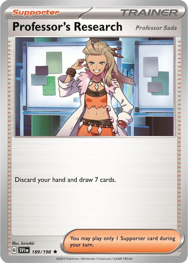 Image for Professor's Research - Pokemon