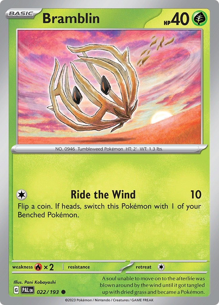Image for Bramblin - Pokemon