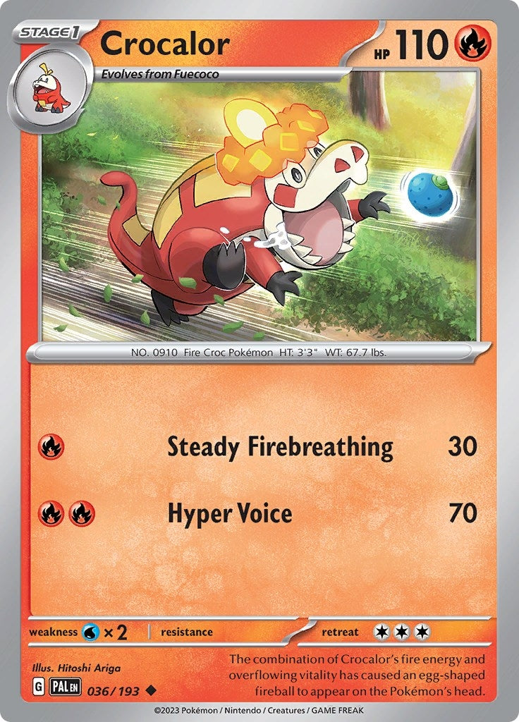 Image for Crocalor - Pokemon