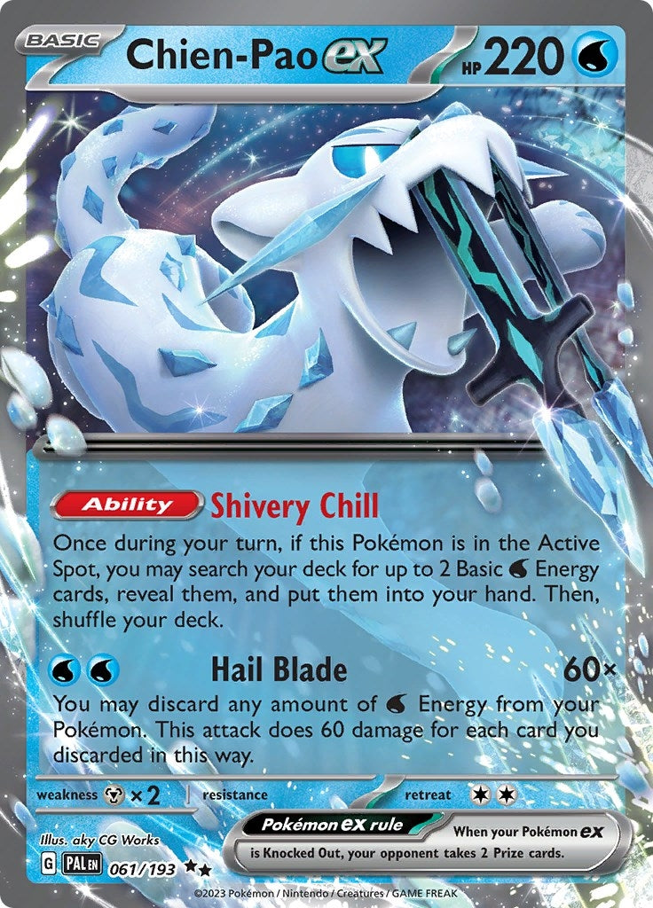 Image for Chien-Pao ex - Pokemon