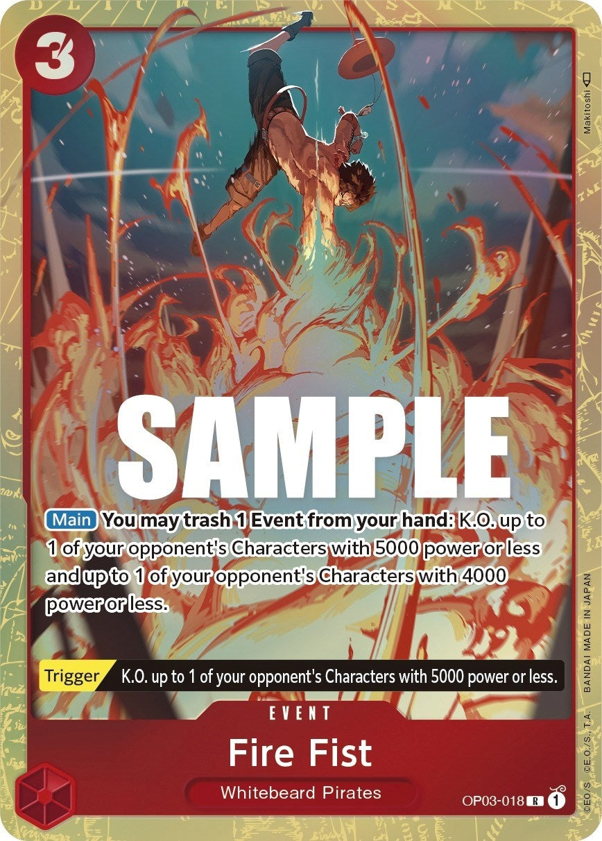 Image for Fire Fist (Alternate Art) - One Piece Card Game