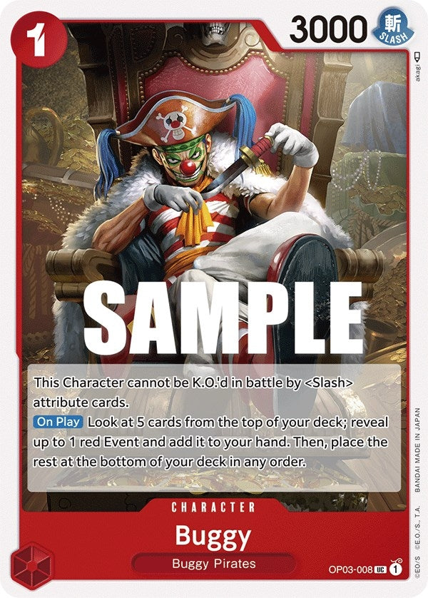 Image for Buggy (008) - One Piece Card Game