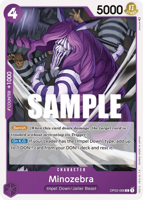 Image for Minozebra - One Piece Card Game