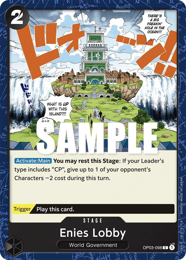 Image for Enies Lobby - One Piece Card Game