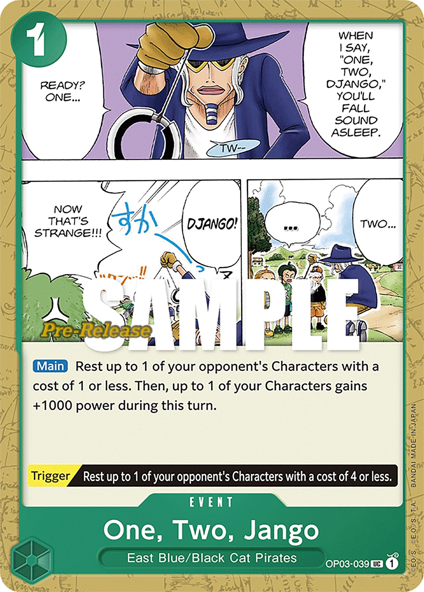 Image for One, Two, Jango - One Piece Card Game