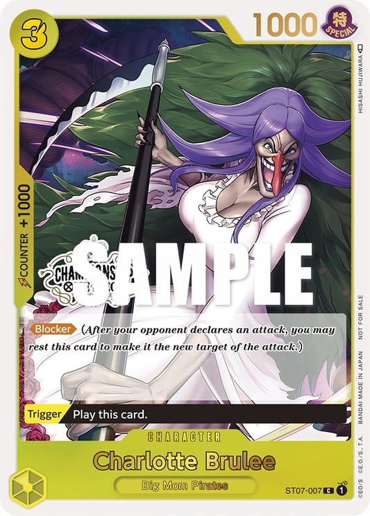 Image for Charlotte Brulee (Store Championship Participation Pack) - One Piece Card Game