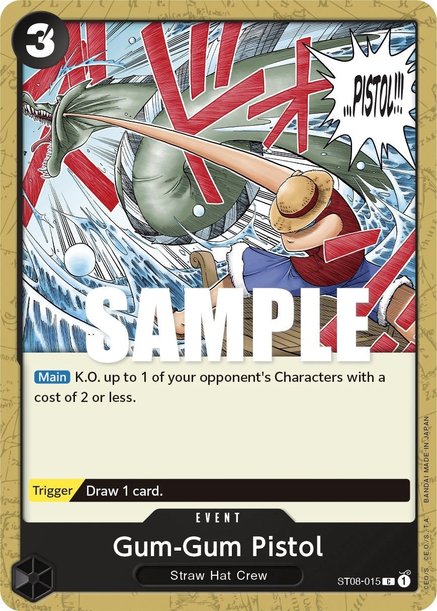 Image for Gum-Gum Pistol - One Piece Card Game