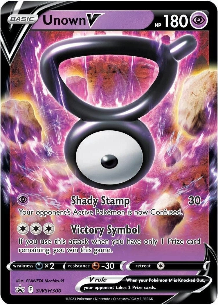 Image for Unown V - SWSH300 - Pokemon