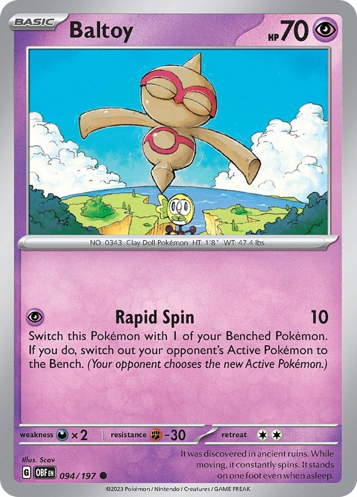 Image for Baltoy - Pokemon