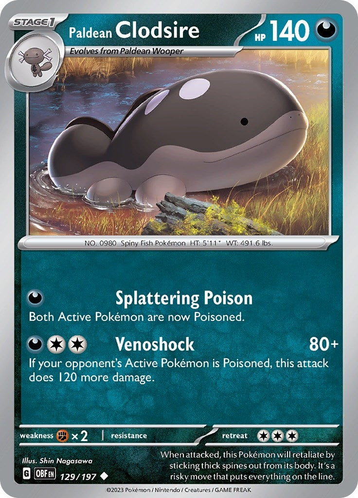 Image for Paldean Clodsire - Pokemon