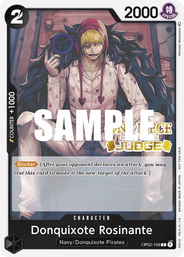 Image for Donquixote Rosinante (Judge Pack Vol. 2) - One Piece Card Game