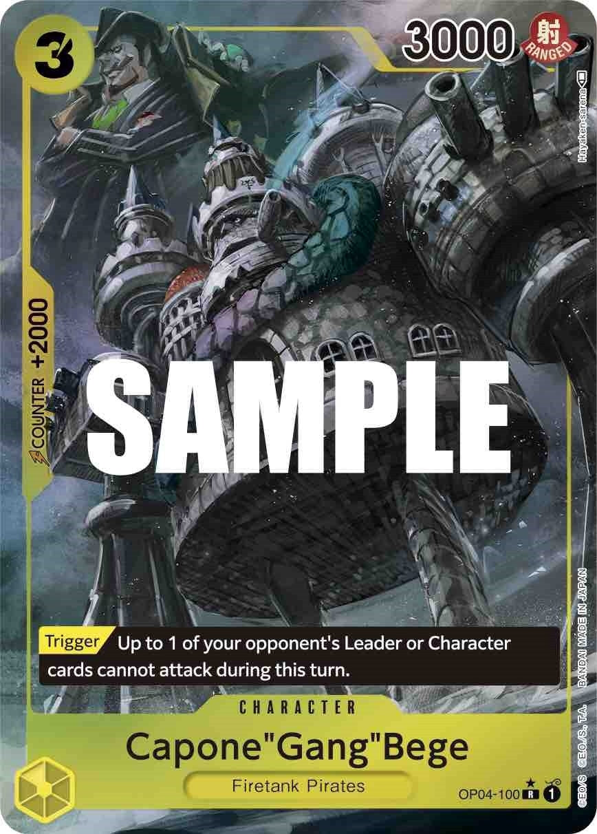 Image for Capone"Gang"Bege (Alternate Art) - One Piece Card Game