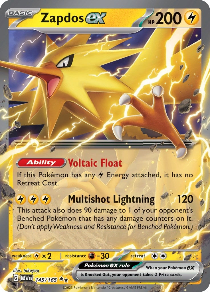 Image for Zapdos ex - Pokemon