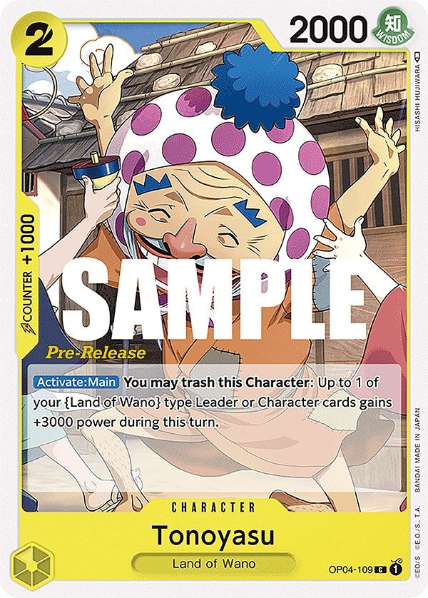 Image for Tonoyasu - One Piece Card Game