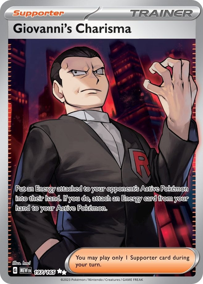 Image for Giovanni's Charisma - Pokemon