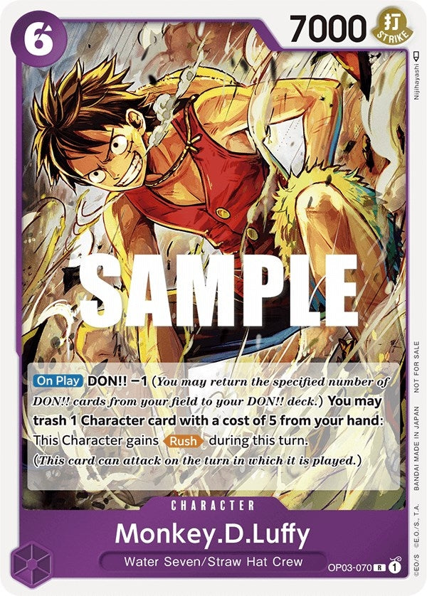 Image for Monkey.D.Luffy (Dash Pack) - One Piece Card Game