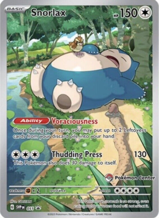 Image for Snorlax - 051 (Pokemon Center Exclusive) - Pokemon