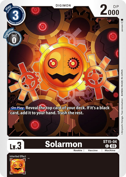 Image for Solarmon - Digimon Card Game