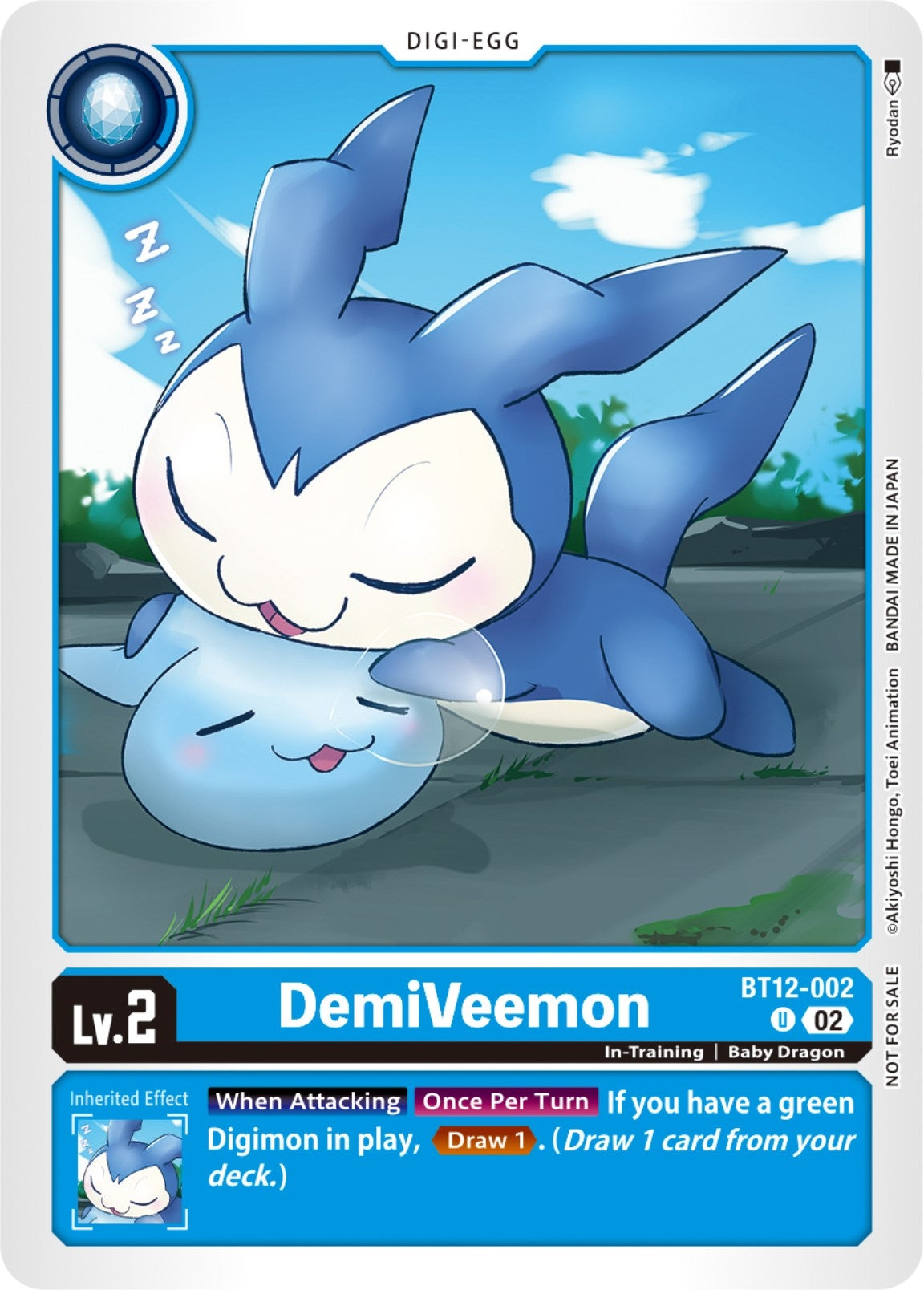 Image for DemiVeemon (NYCC 2023 Demo Deck) - Digimon Card Game