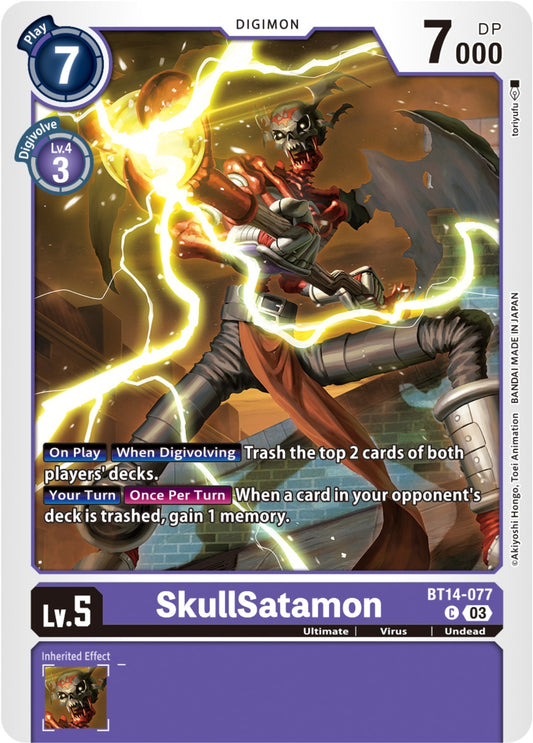 Image for SkullSatamon - Digimon Card Game
