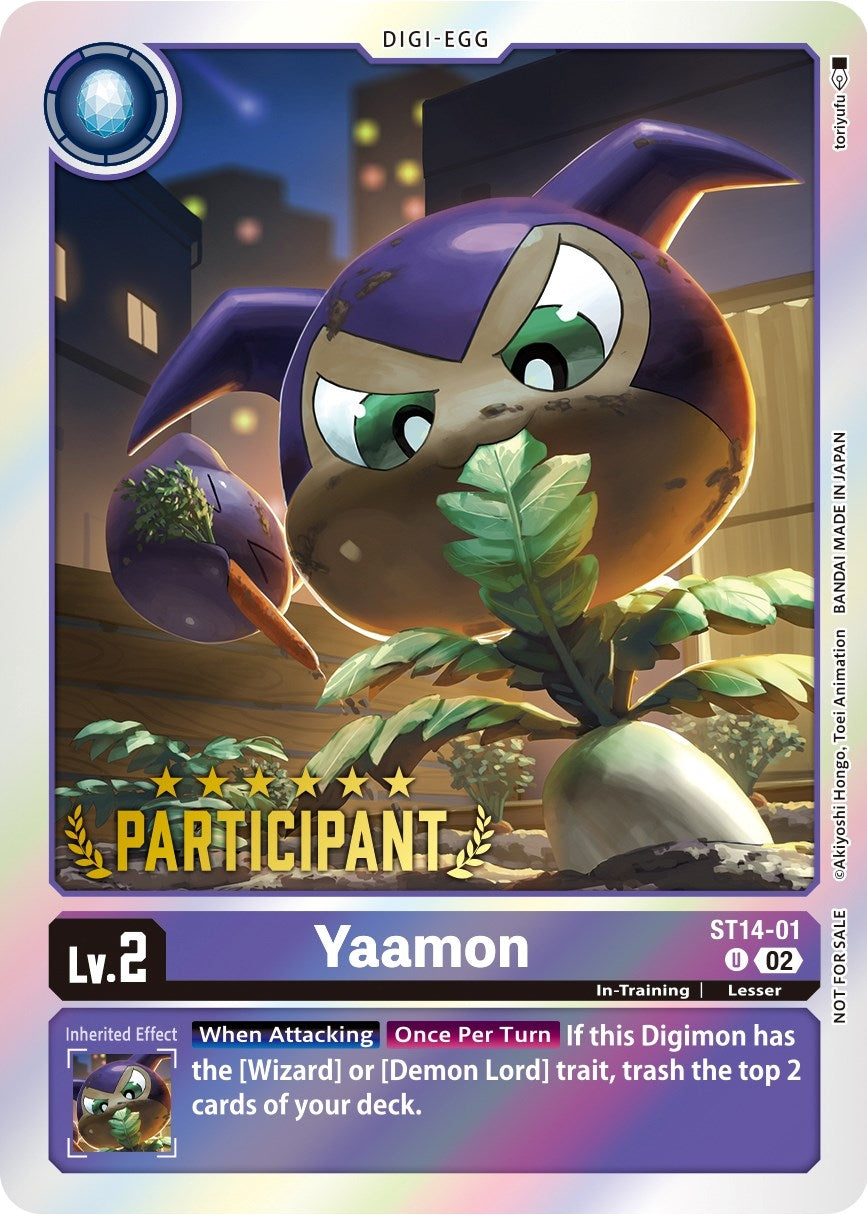 Image for Yaamon (Digimon 3-On-3 Participation) - Digimon Card Game