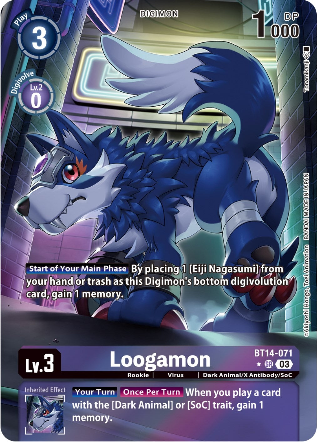 Image for Loogamon (Alternate Art) - Digimon Card Game