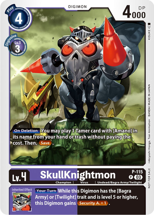 Image for SkullKnightmon - P-115 (3rd Anniversary Survey Pack) - Digimon Card Game