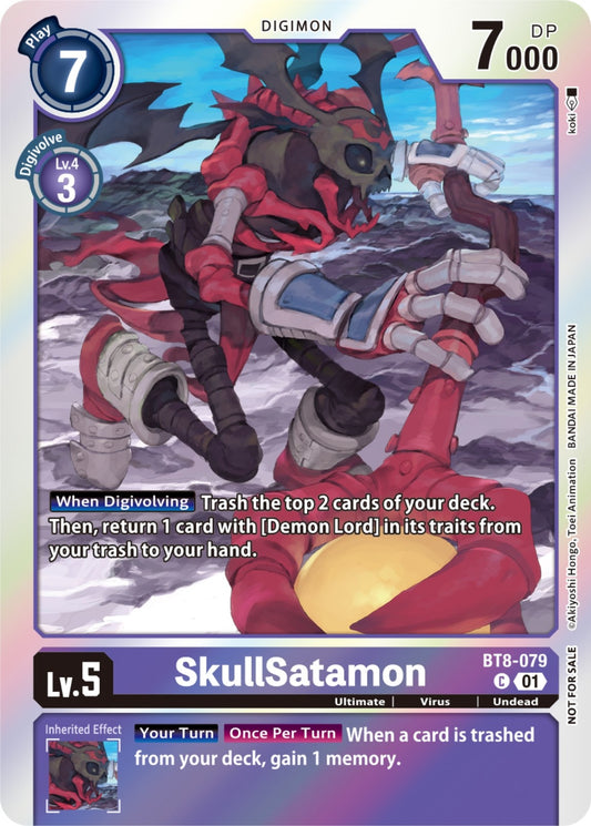 Image for SkullSatamon (Blast Ace Double Pack Set) - Digimon Card Game
