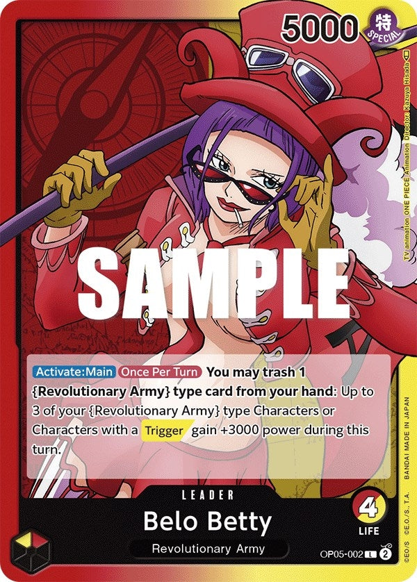 Image for Belo Betty (002) - One Piece Card Game