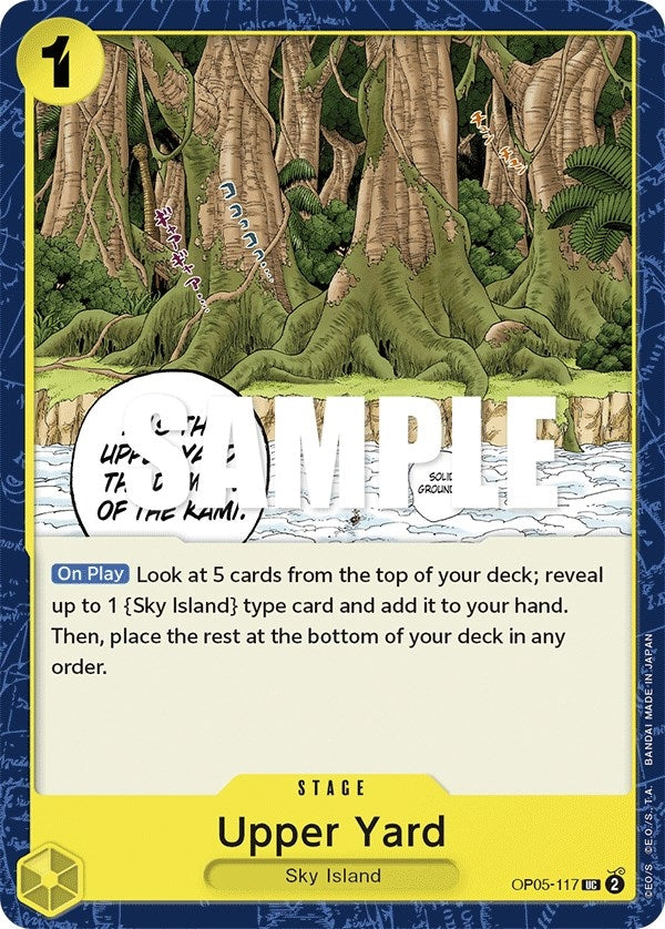 Image for Upper Yard - One Piece Card Game