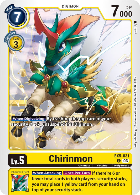 Image for Chirinmon - Digimon Card Game