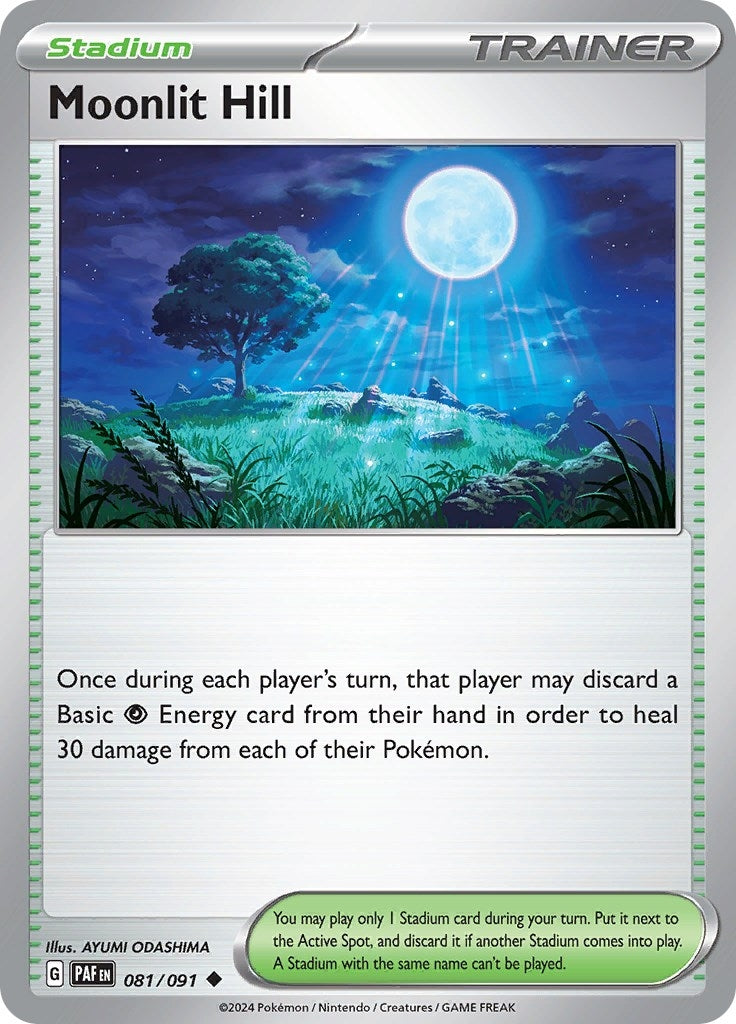 Image for Moonlit Hill - Pokemon