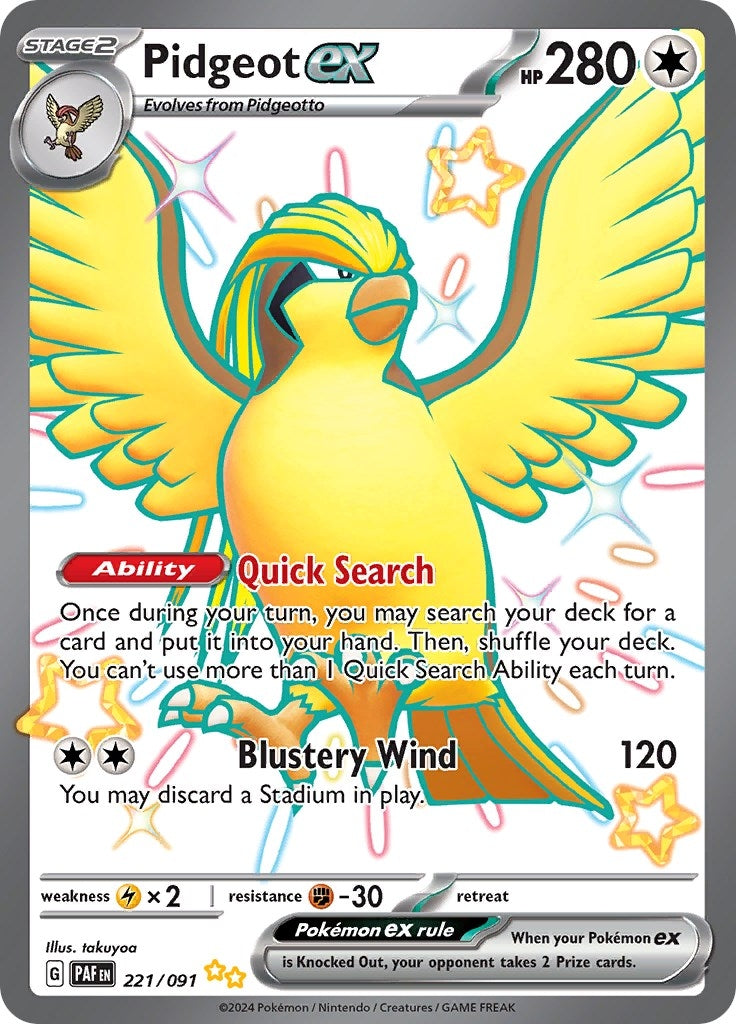 Image for Pidgeot ex - Pokemon