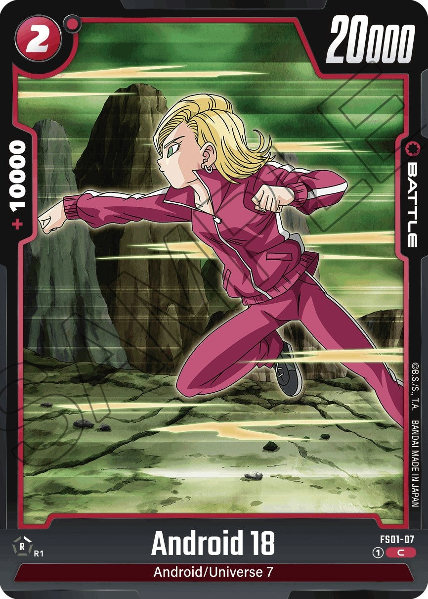 Image for Android 18 - Dragon Ball Super: Fusion World